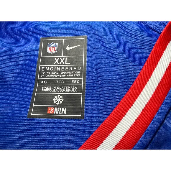 New Nike Men's Buffalo Bills Jersey Size XXL - Picture 3 of 4